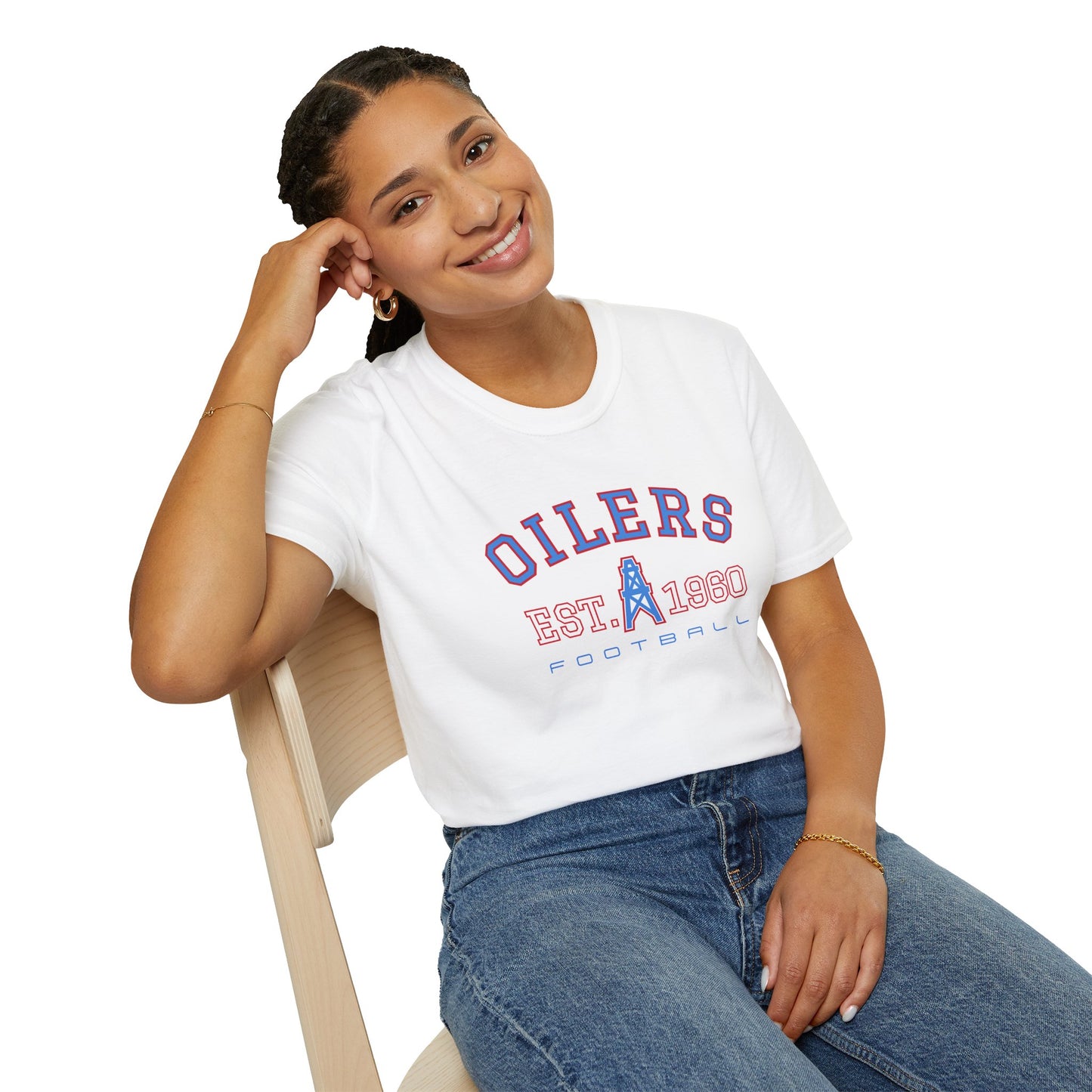 Houston Oilers “Est. 1960” Unisex T-Shirt | Up to 5X