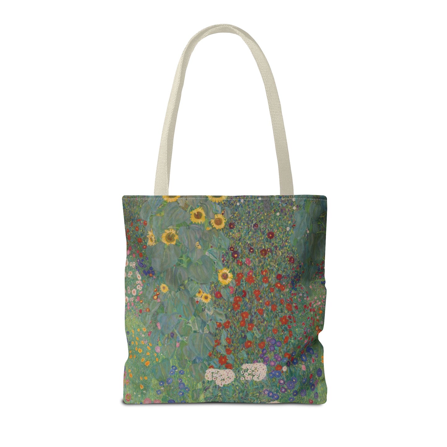 Klimt’s “Farm Garden with Sunflowers” Tote Bag