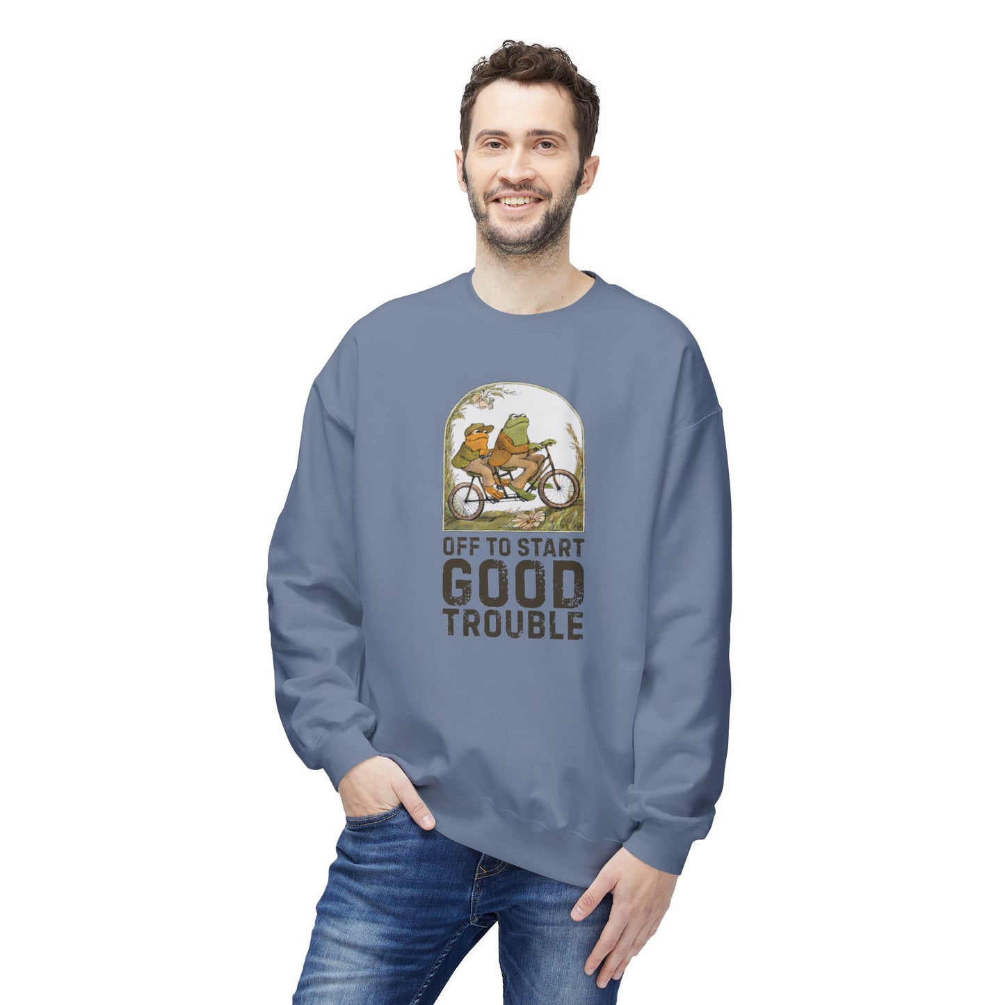 GOOD TROUBLE Protest Sweatshirt