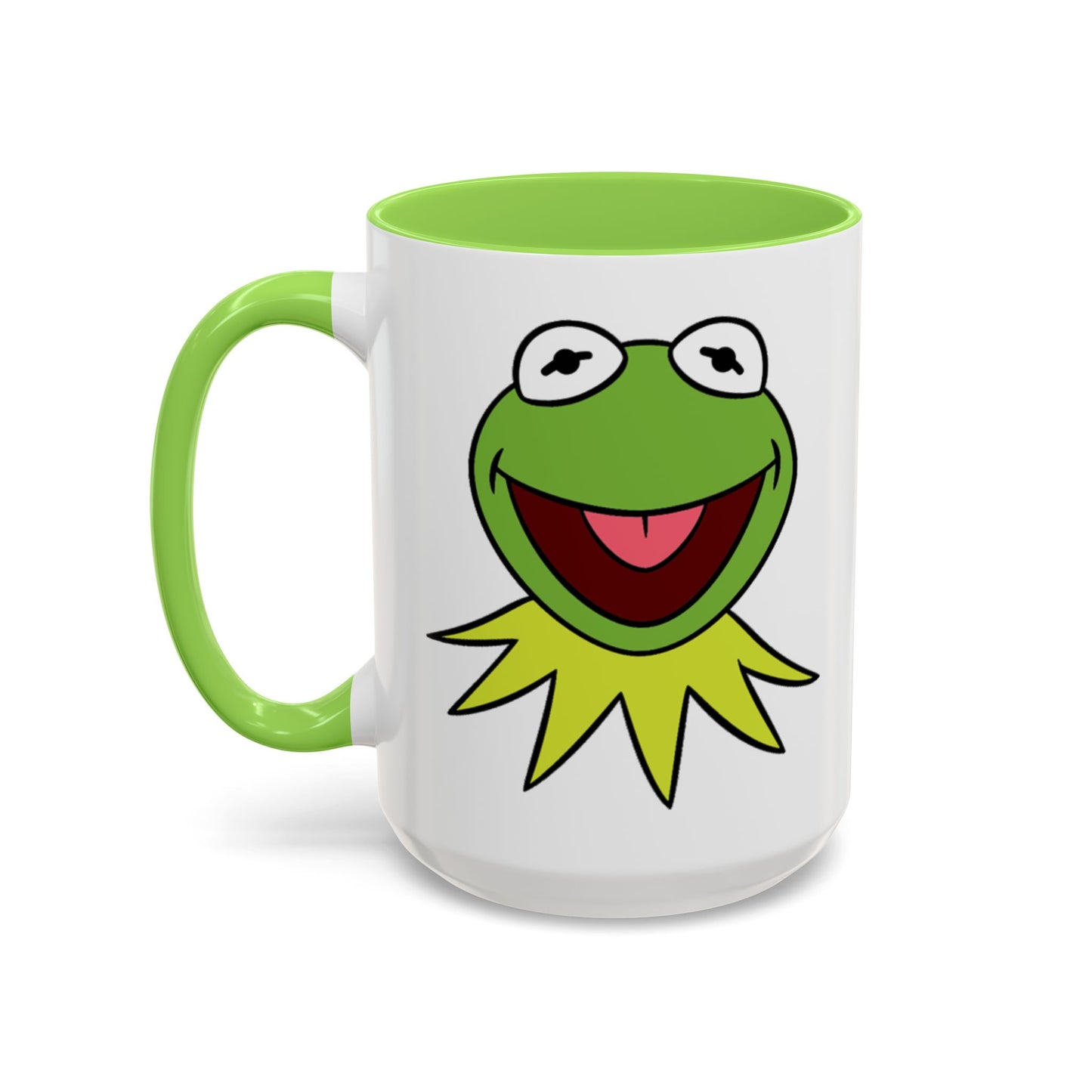 The Muppets Color Accent Coffee Mug (11oz/15oz) - Kermit