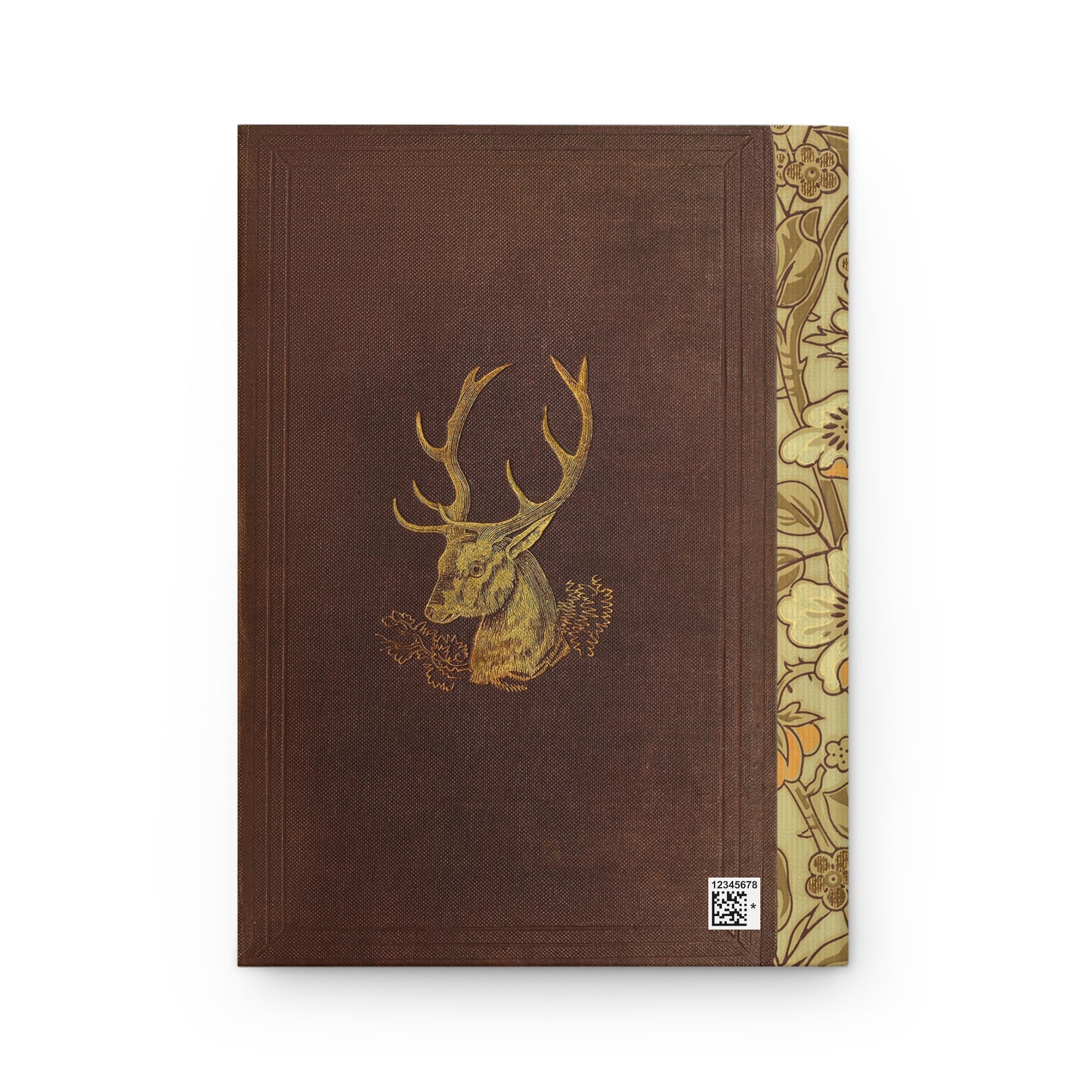 Gold Stag Hardcover Lined Journal