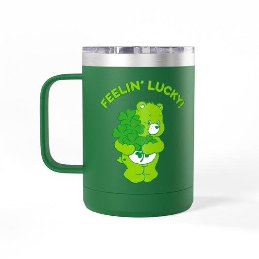Care Bears ‘Feelin' Lucky!’ Lotsa Luck Bear 15oz Tumbler Mug