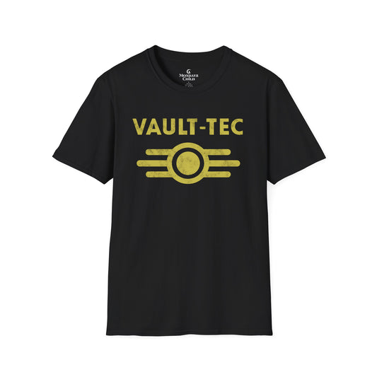 Fallout Distressed Vault-Tec logo Unisex T-Shirt
