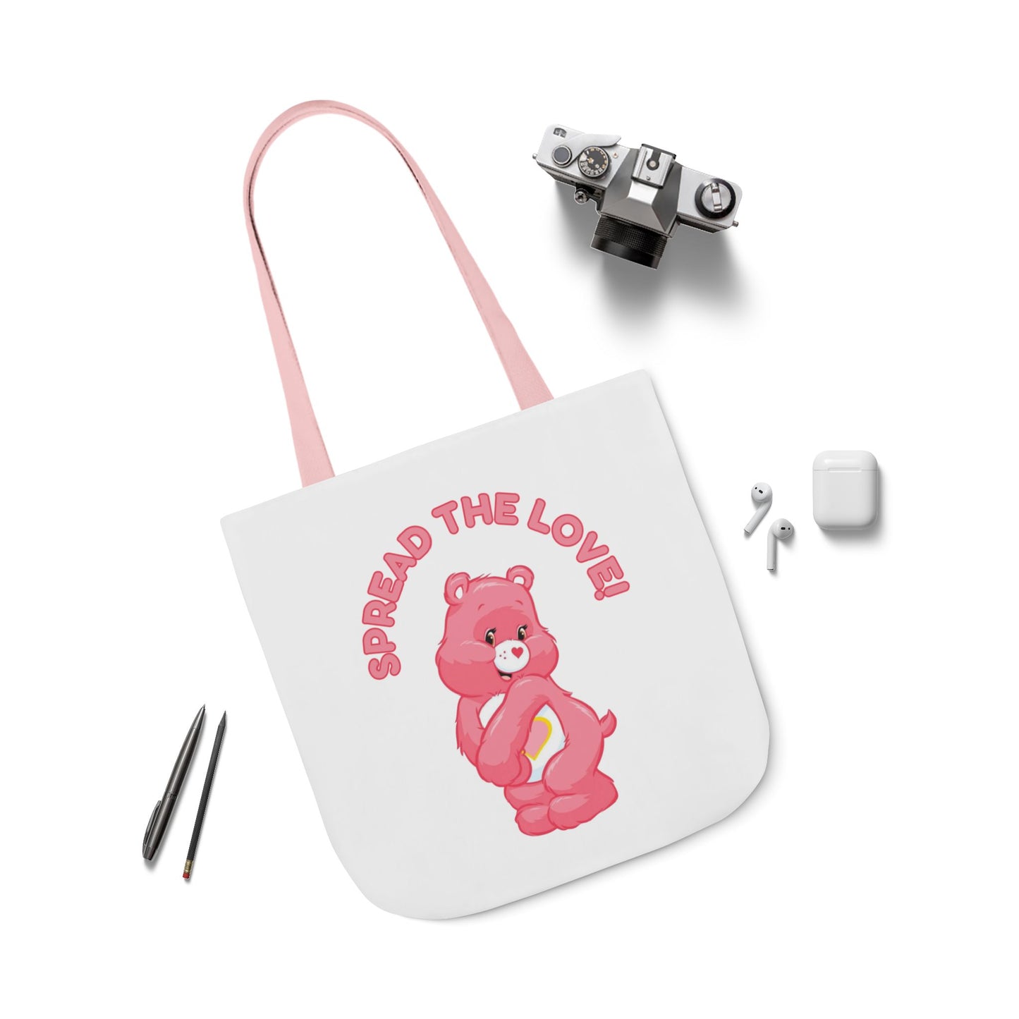 Care Bears ‘Spread the Love’ Love-a-Lot Bear Canvas Tote