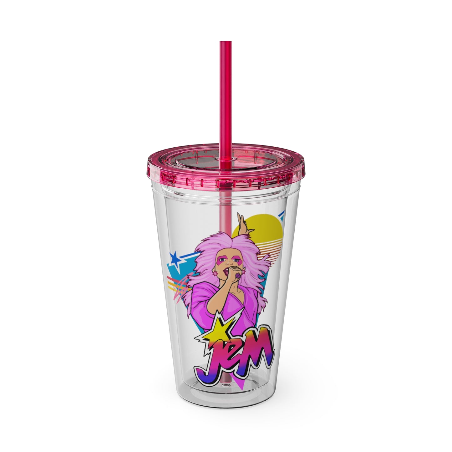 Jem and the Holograms Truly Outrageous Tumbler, 16oz