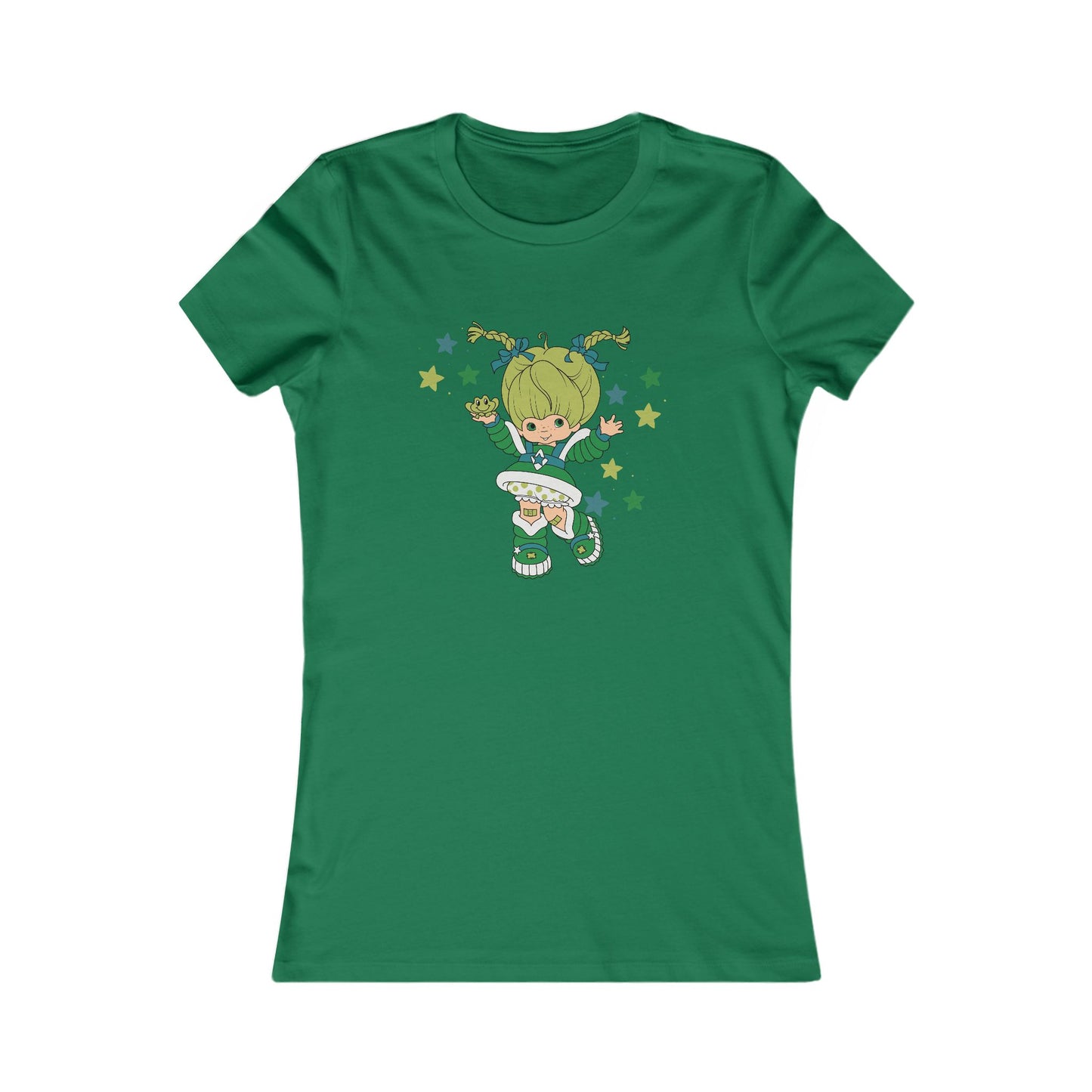 Rainbow Brite Patty O’Green Slim Fit Cotton Tee