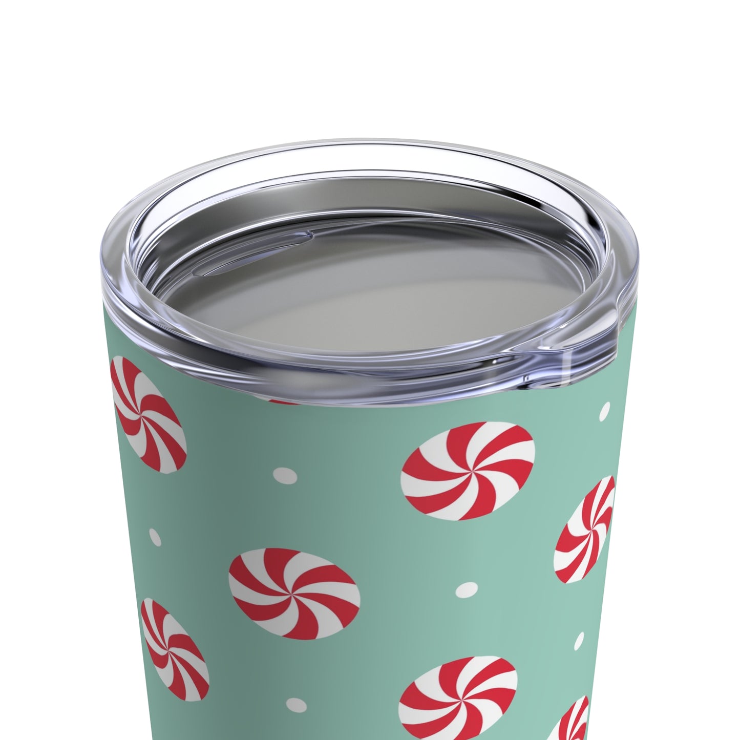 Holiday Tumbler, 20oz - Peppermint Swirl Candies