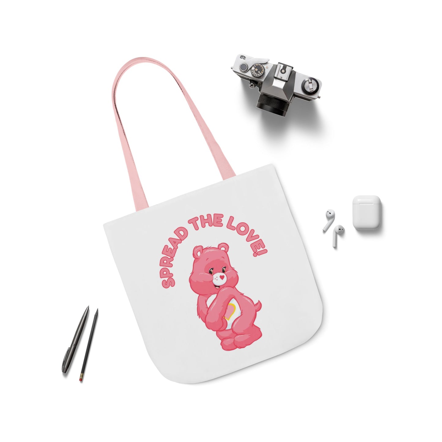 Care Bears ‘Spread the Love’ Love-a-Lot Bear Canvas Tote