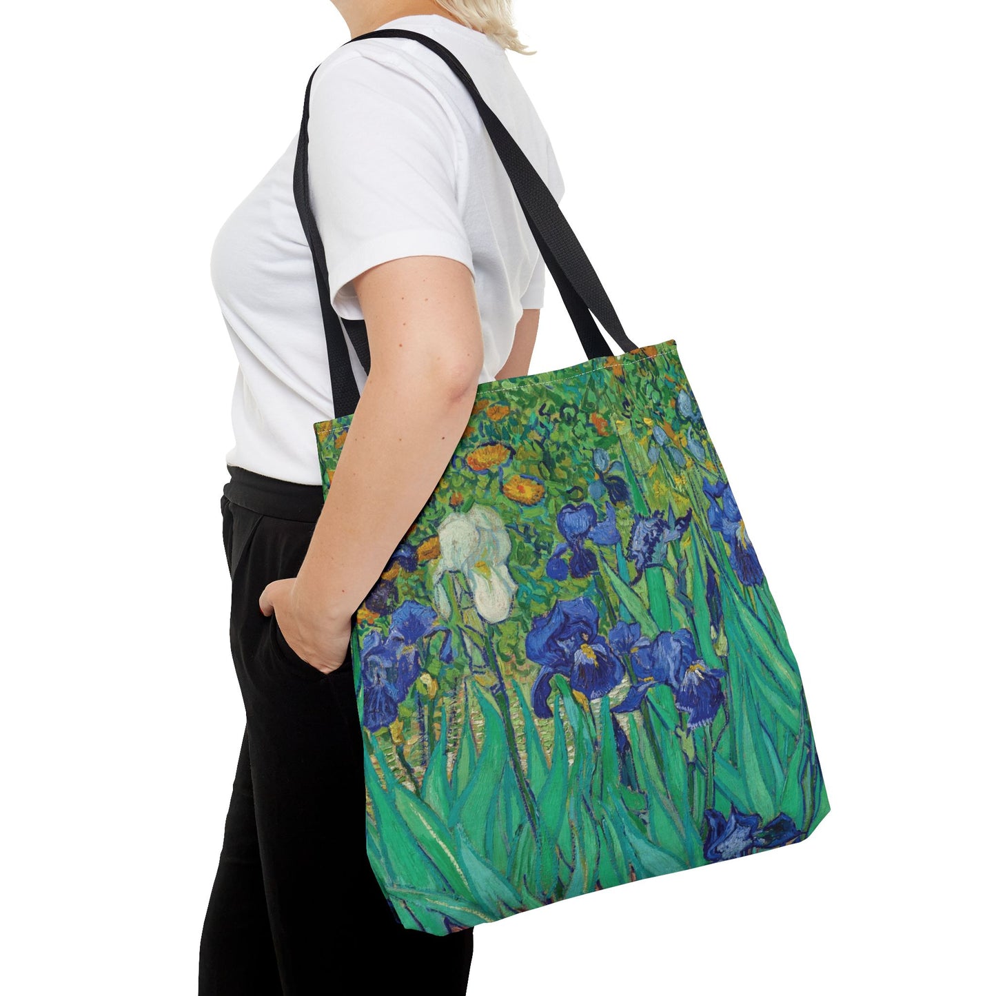 Van Gogh’s “Irises” Tote Bag