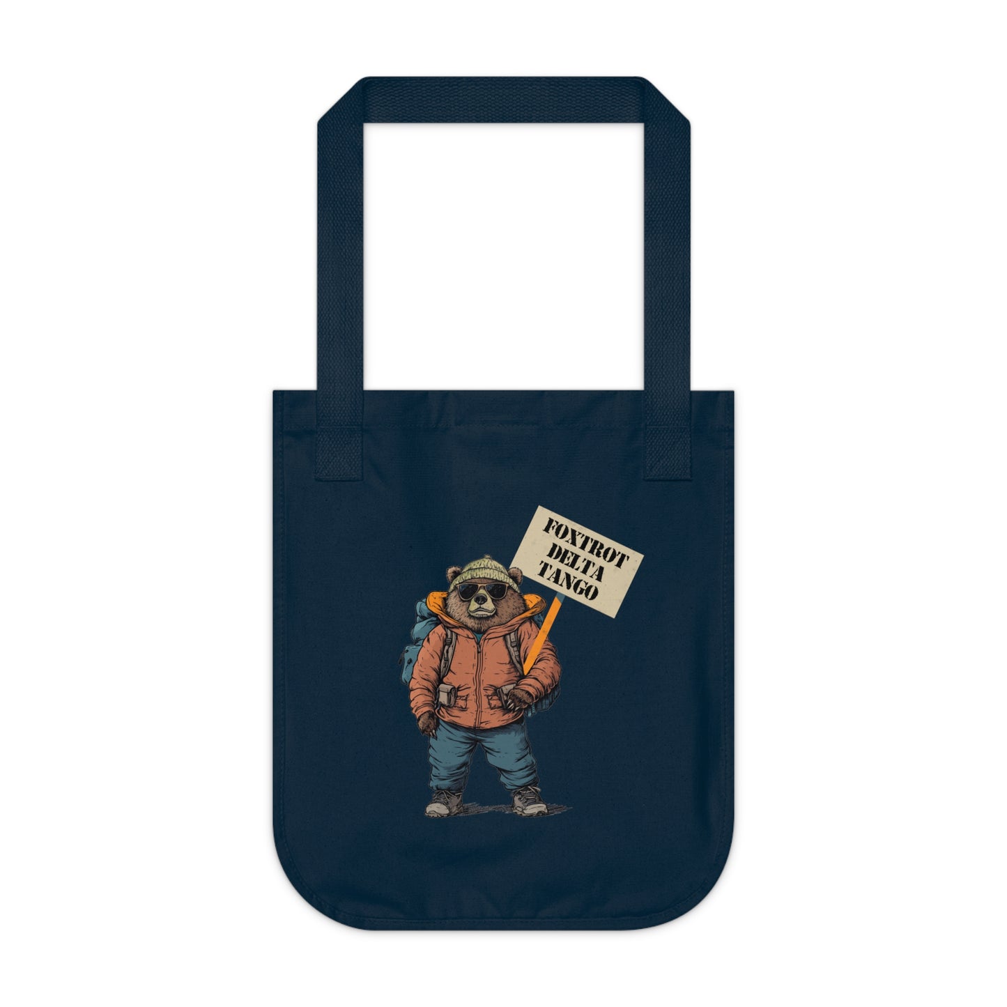 Organic Tote - Park Bear Protest