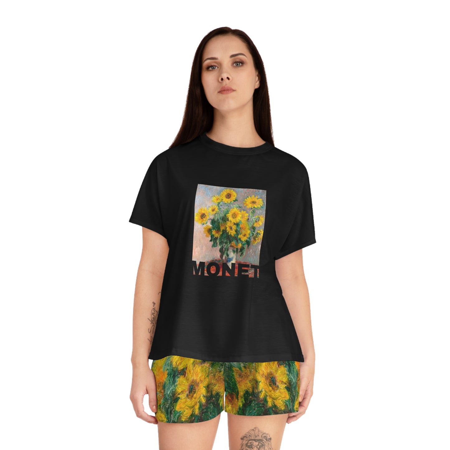 Pajama Set - Monet’s Sunflowers