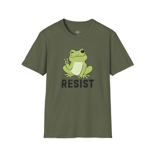 Frog Resistance Unisex Softstyle Tee