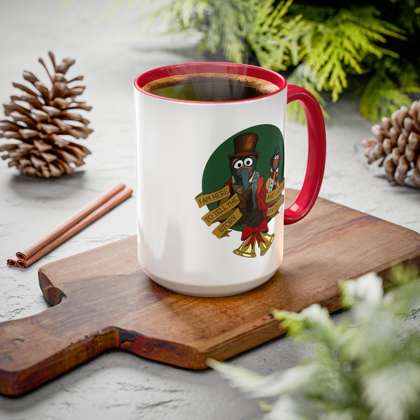 Muppets Christmas Carol Color Accent Mug (11oz & 15oz)