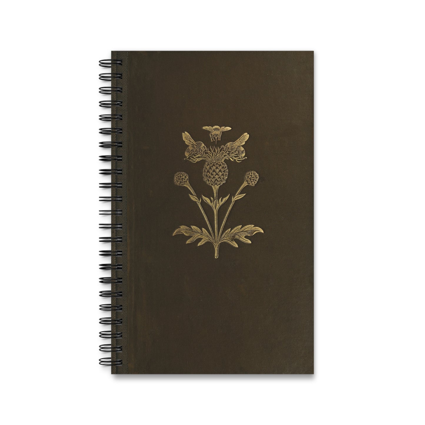 Spiral Notebook - Scottish Thistle | Blank, Lined, Dot Grid, Task