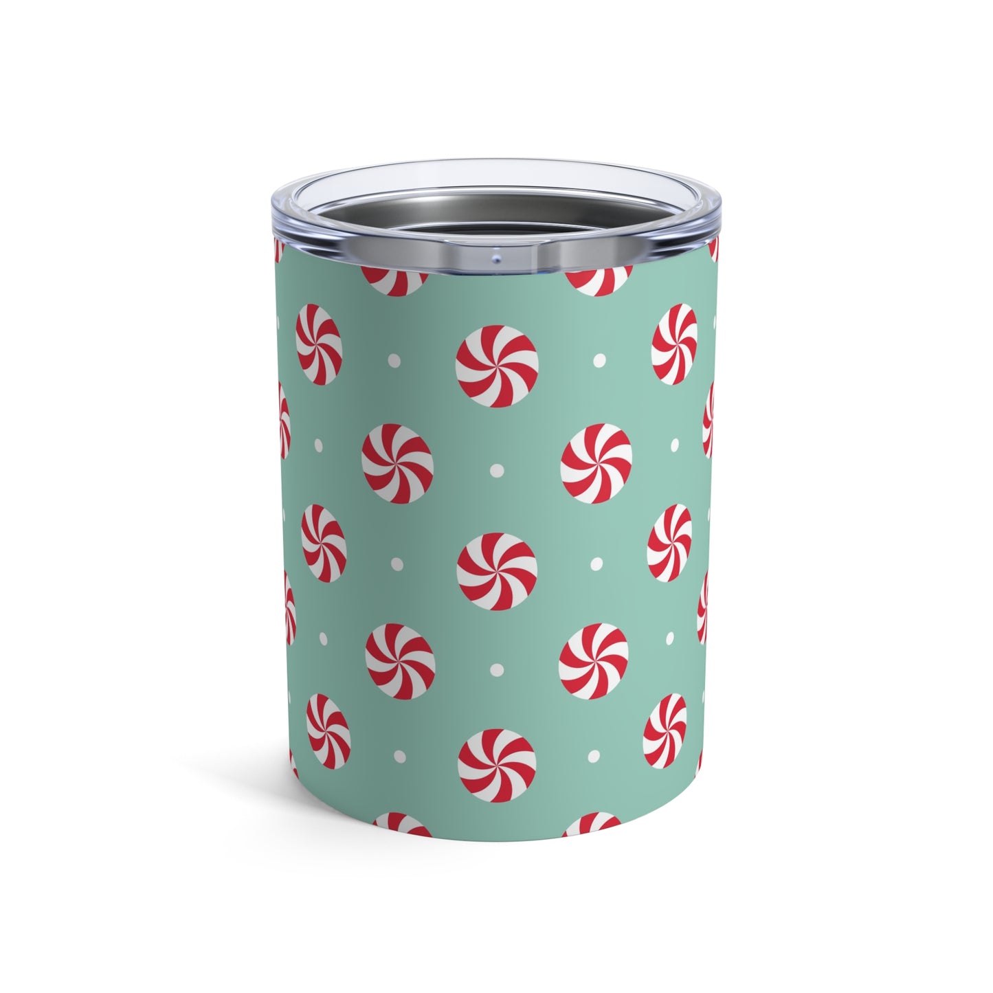 Rocks Tumbler, 10 oz - Peppermint Swirl Candies