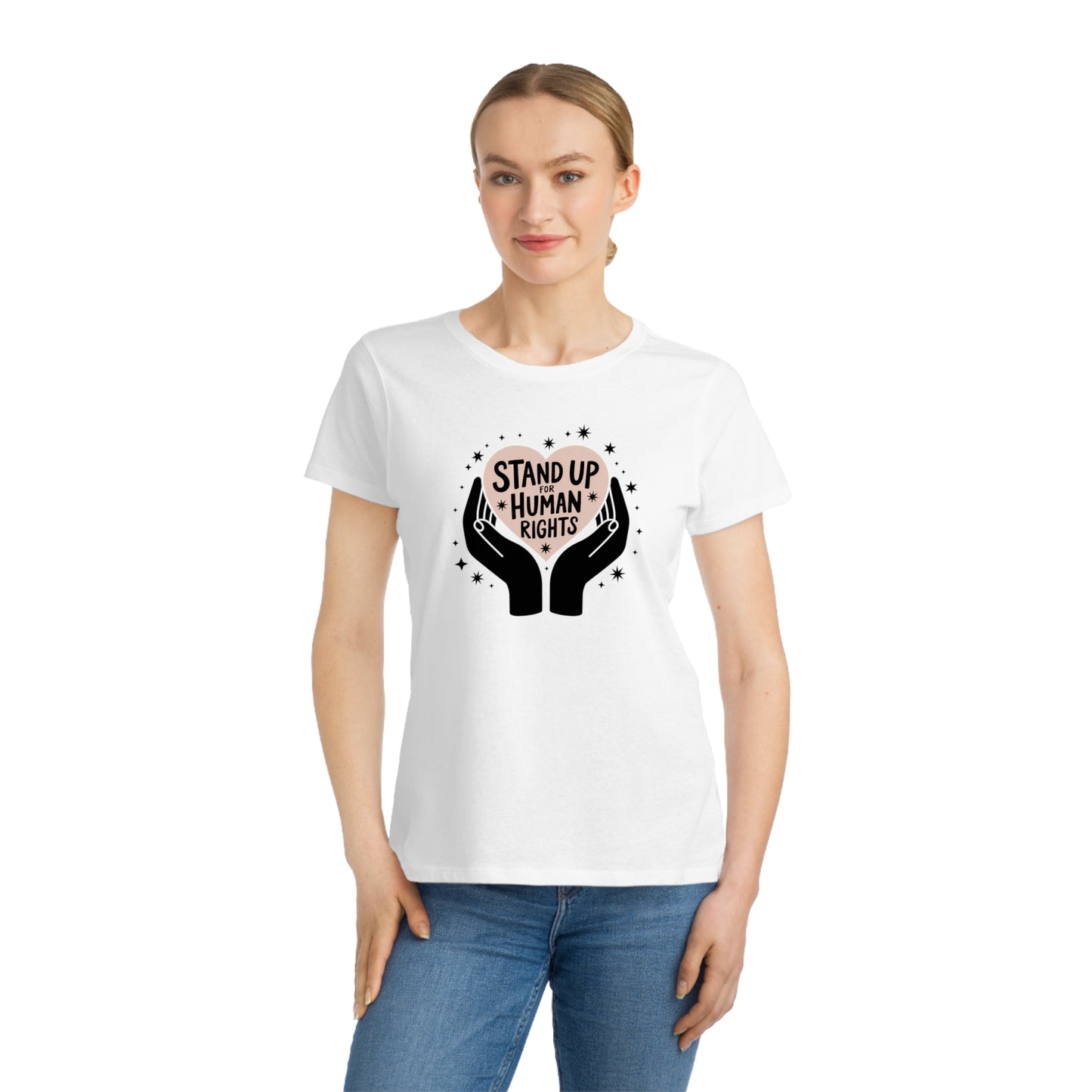 “Stand Up…” Organic Graphic Tee