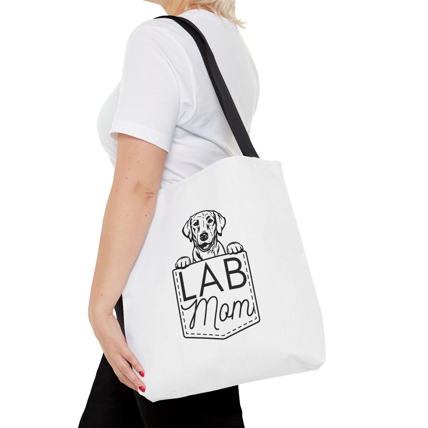 Lab Mom Tote Bag