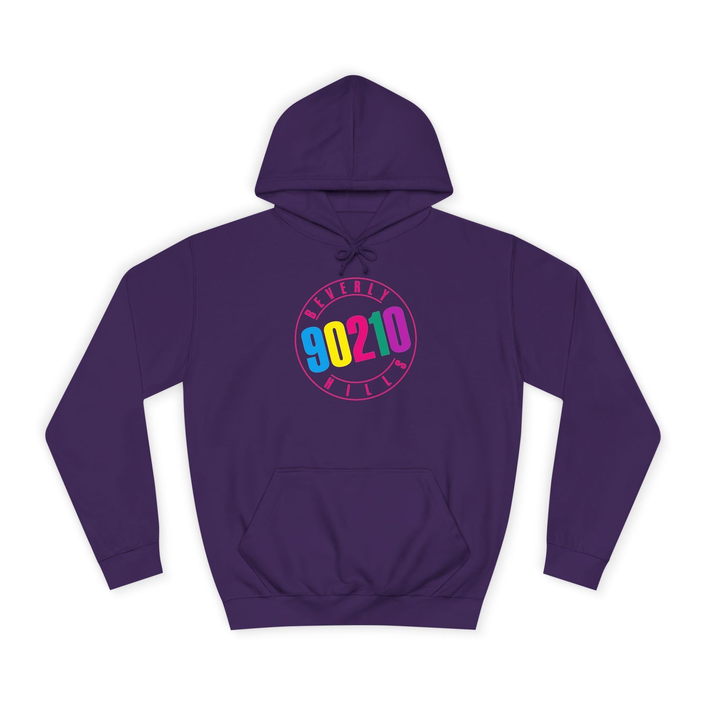90210 Retro College Hoodie