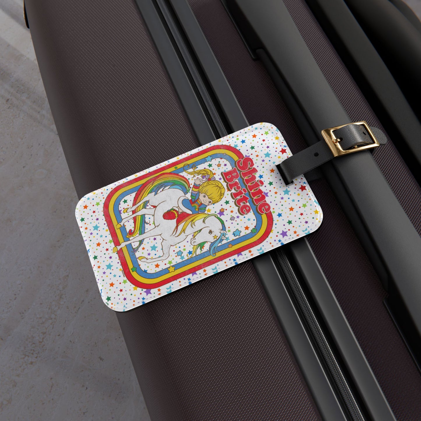 Rainbow Brite Luggage Tag