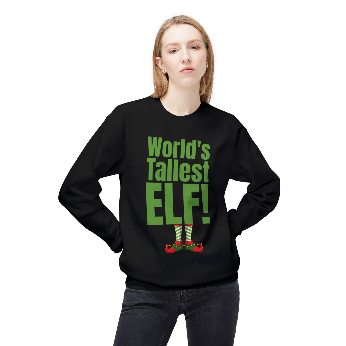 ‘World's Tallest Elf’ Sweatshirt