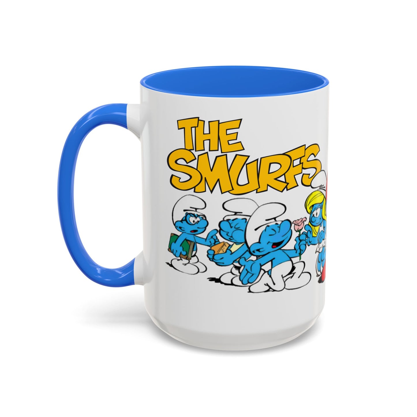 Smurfs-Inspired Colorful Coffee Mug, 11oz / 15oz