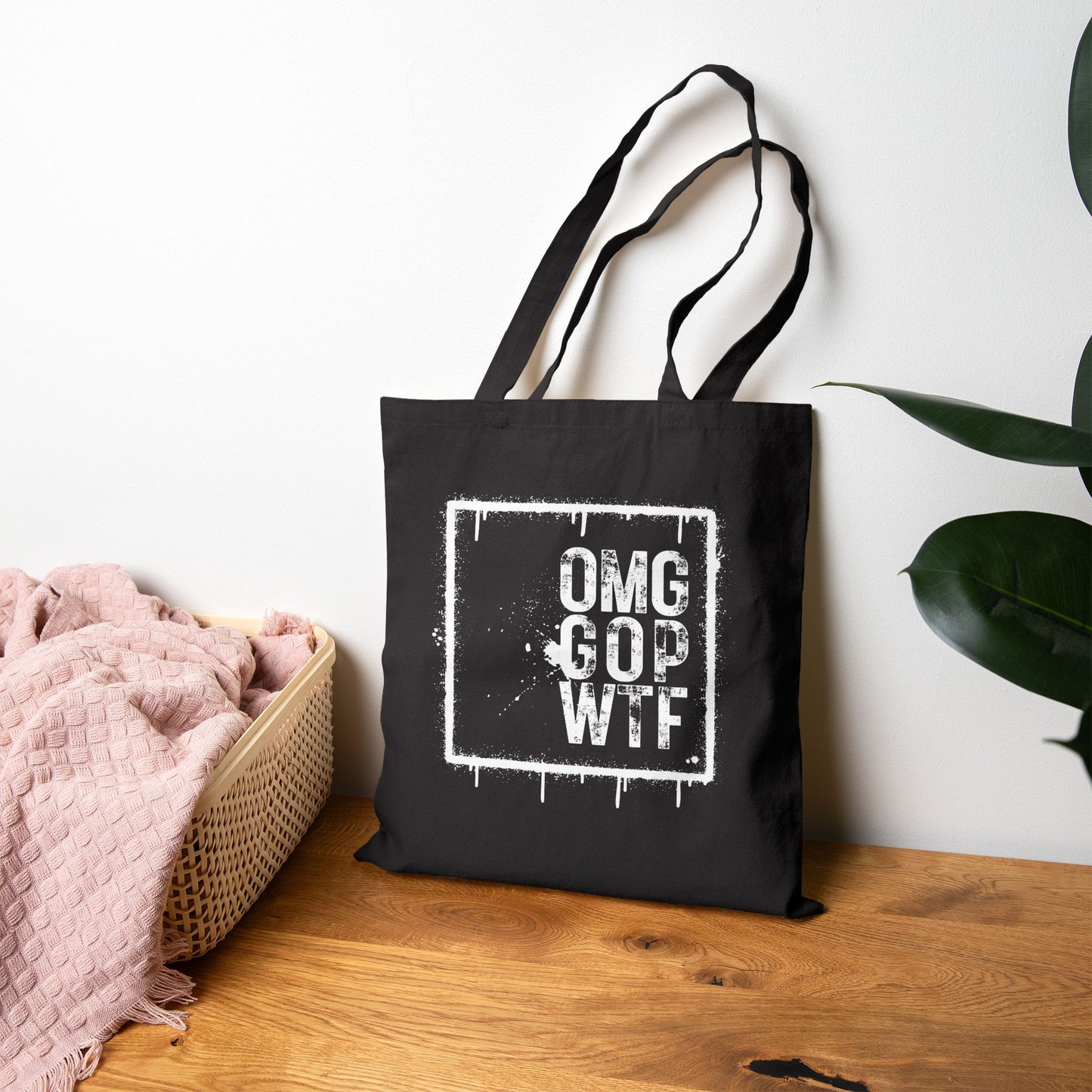 Canvas Tote - OMG WTF GOP