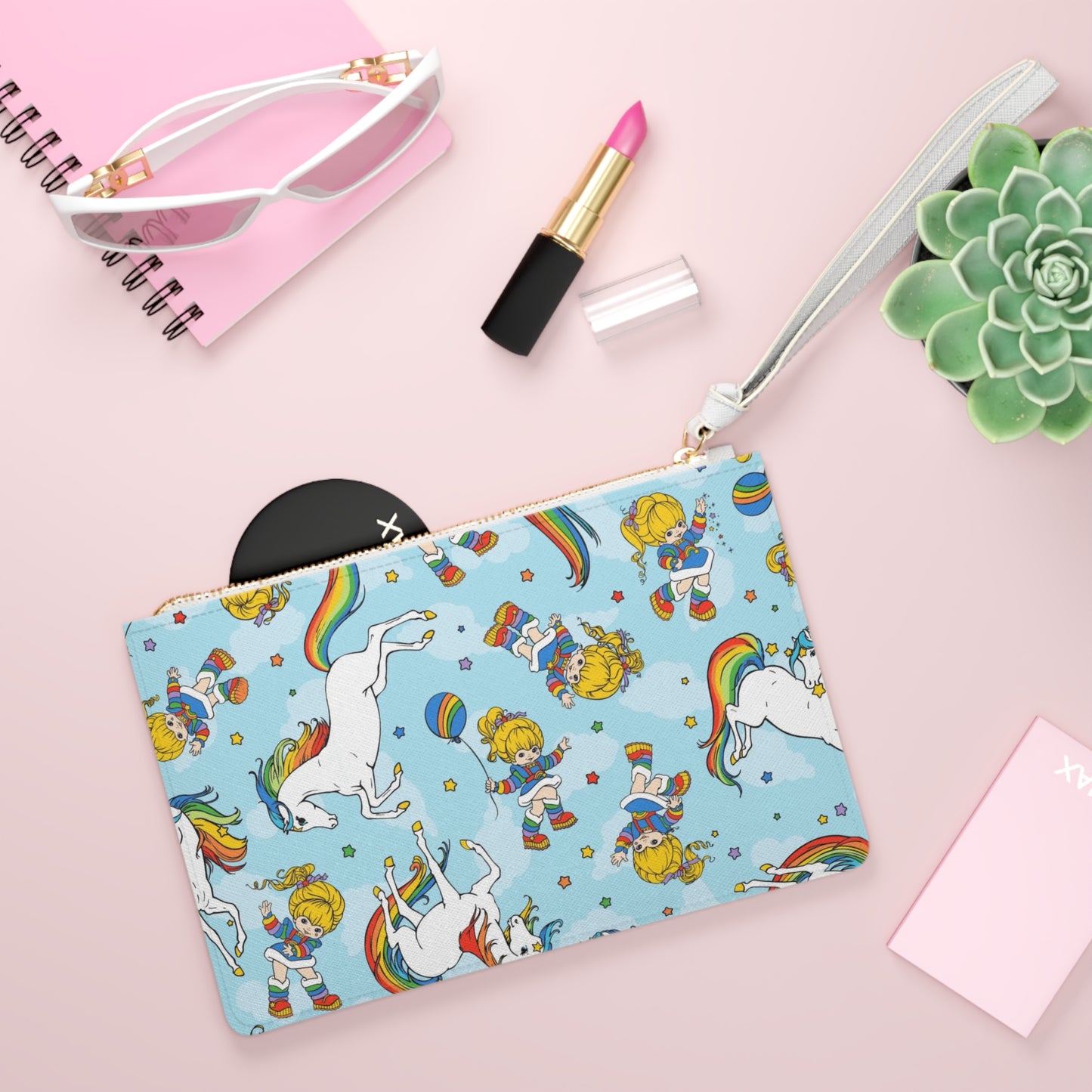Rainbow Brite & Starlite Clutch Bag