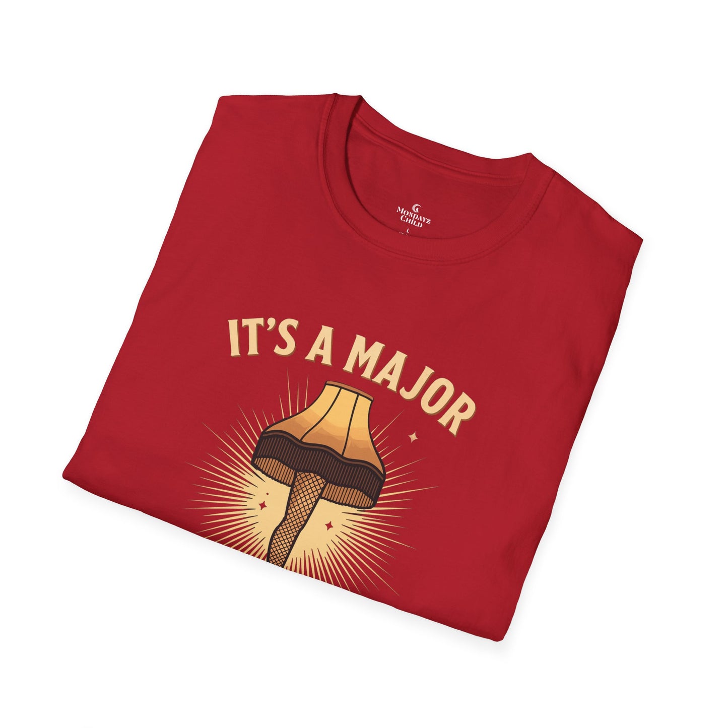 ‘It’s a Major Award!’ Leg Lamp Christmas Tee