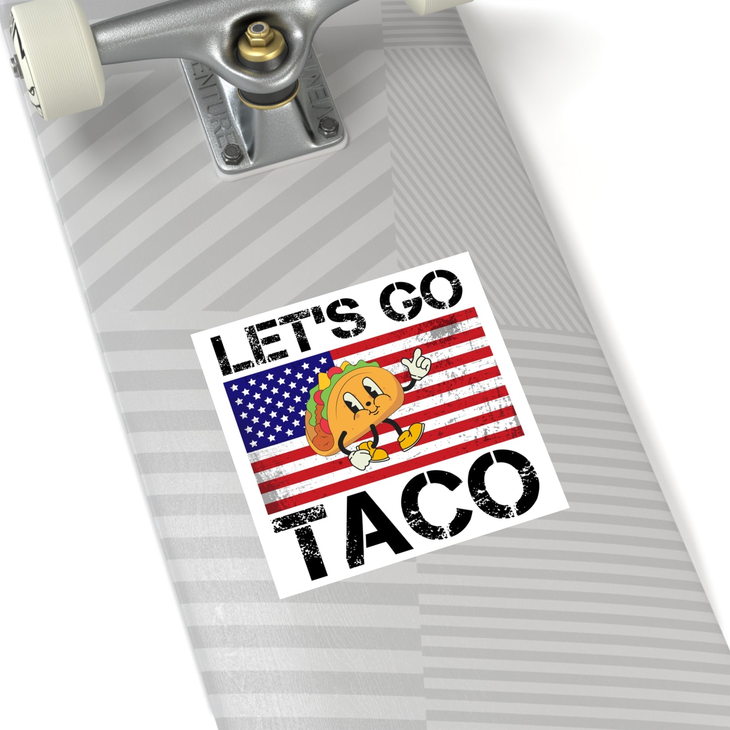 ‘Let’s Go TACO’ Indoor/Outdoor Stickers