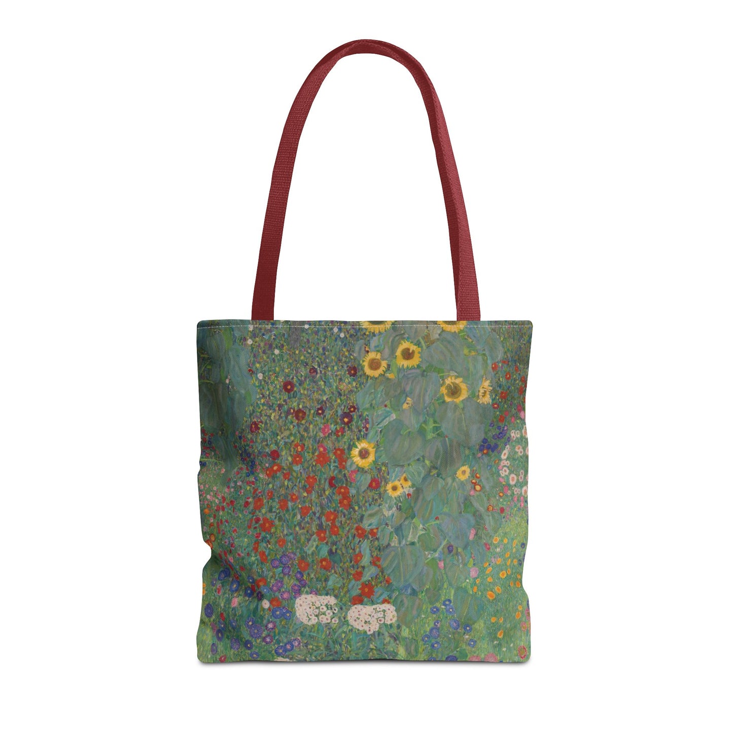 Klimt’s “Farm Garden with Sunflowers” Tote Bag