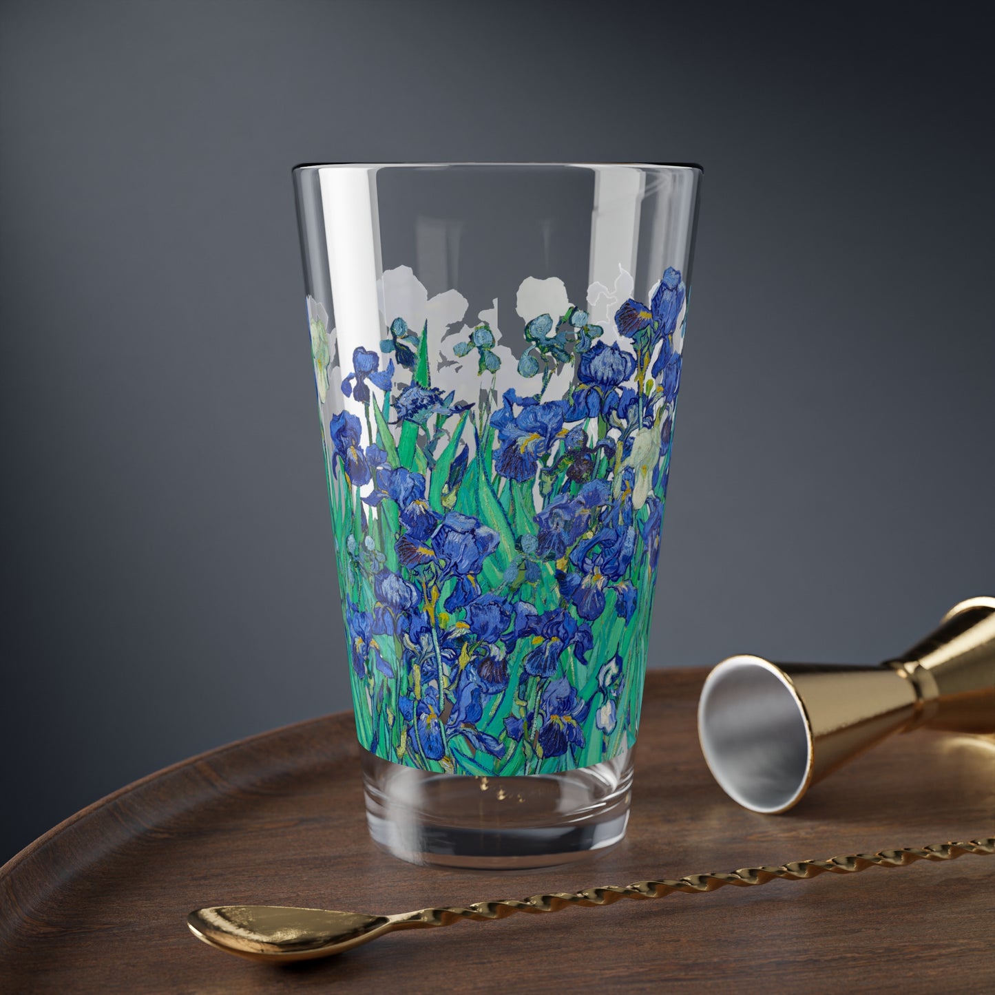 Van Gogh’s “Irises” Pint Glass