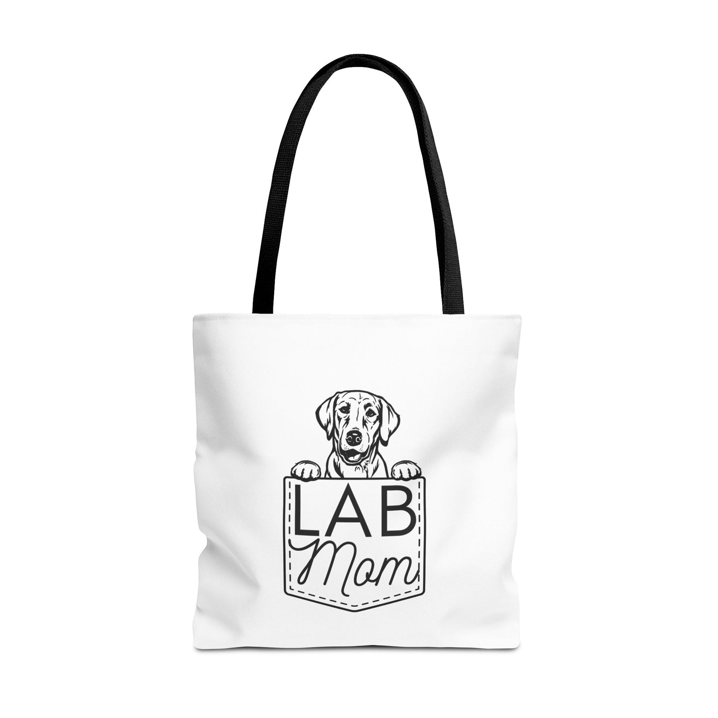 Lab Mom Tote Bag