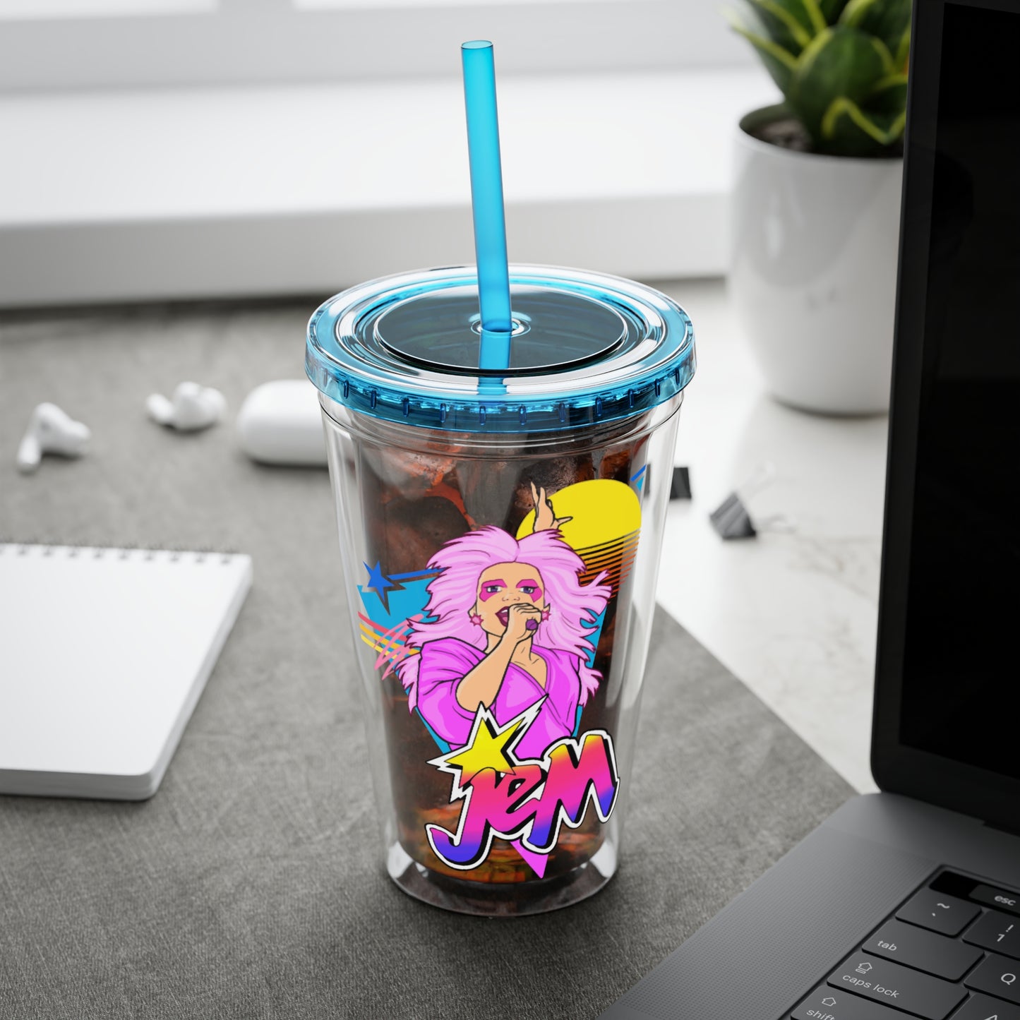 Jem and the Holograms Truly Outrageous Tumbler, 16oz