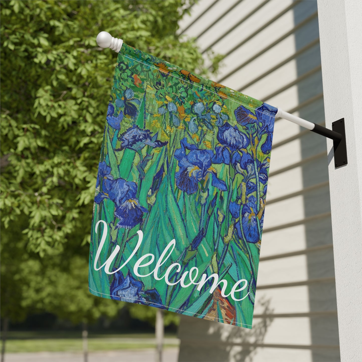 Van Gogh’s “Irises” Welcome Banner