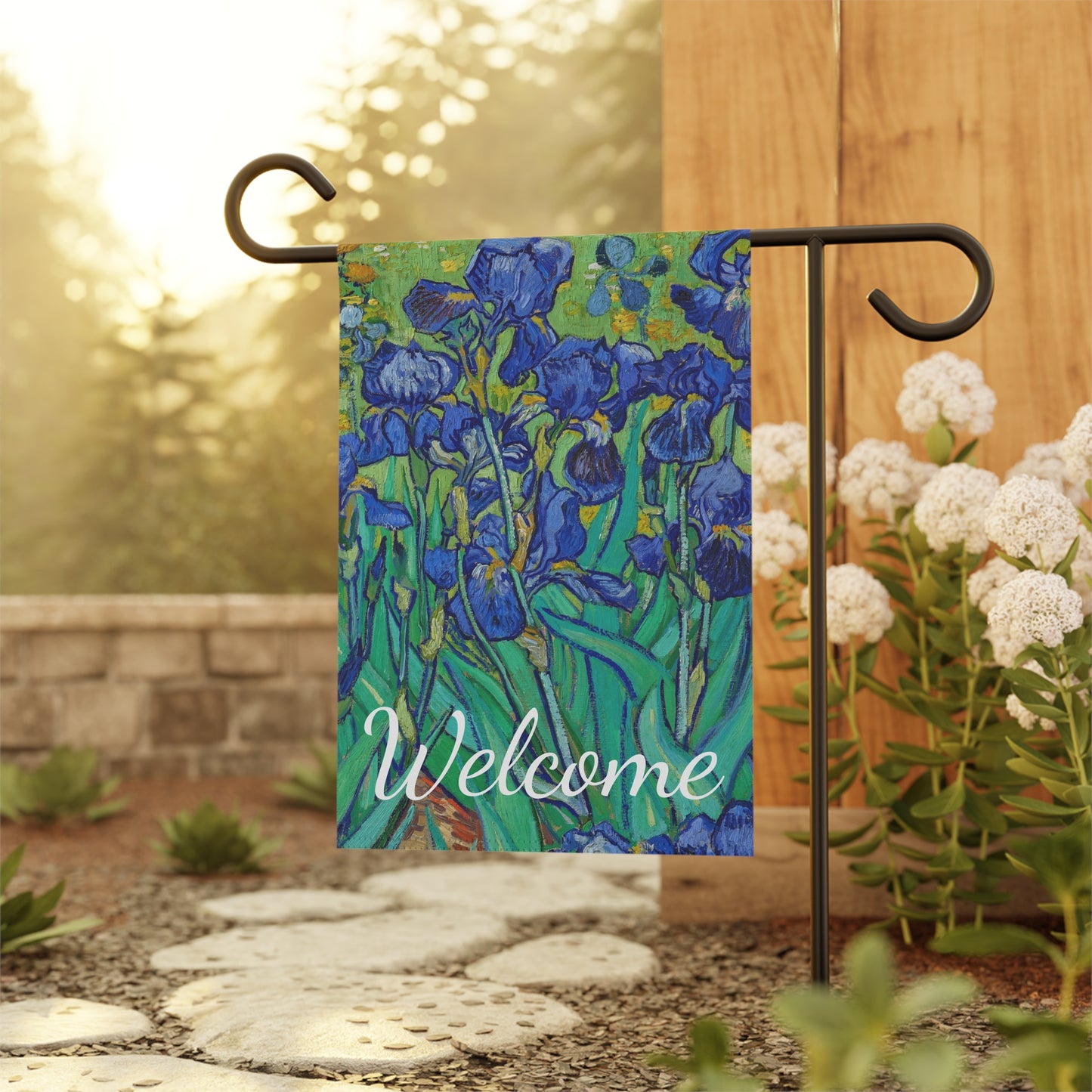 Van Gogh’s “Irises” Welcome Banner