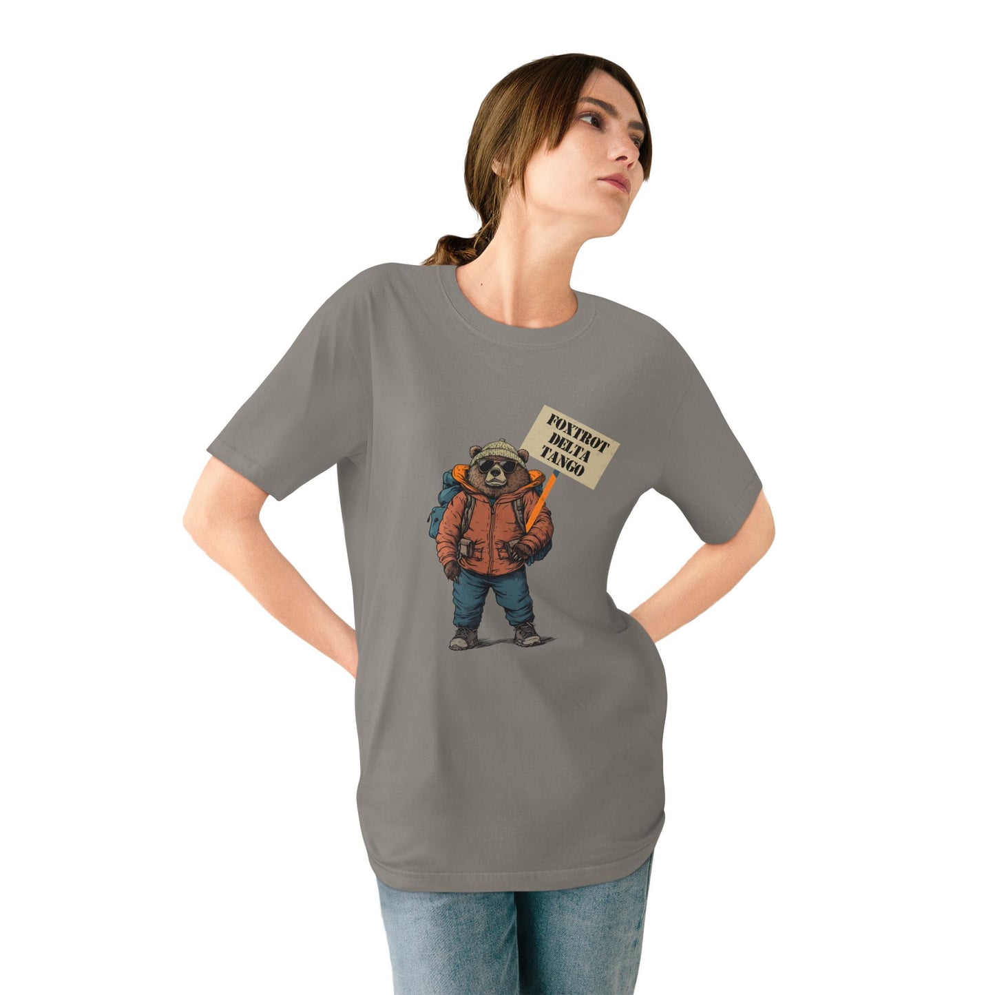 Organic Unisex Tee - Protest Parks Bear