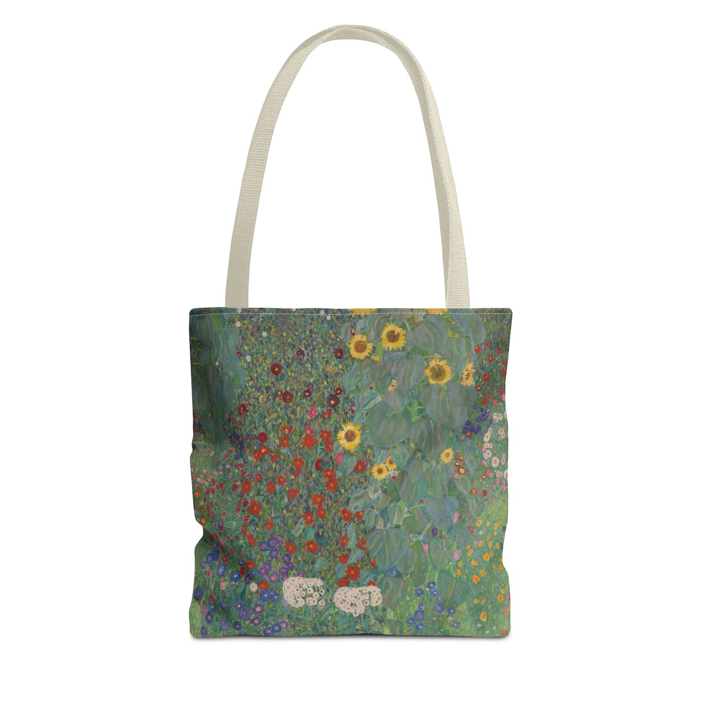 Klimt’s “Farm Garden with Sunflowers” Tote Bag