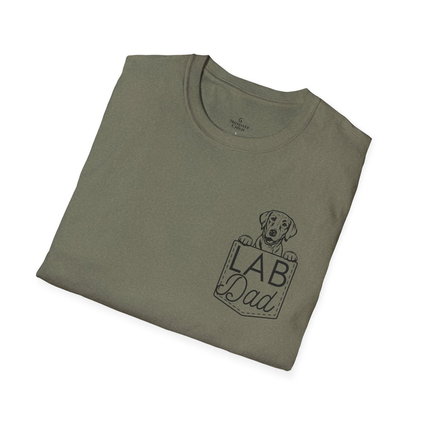 Lab Dad Faux Pocket T-Shirt