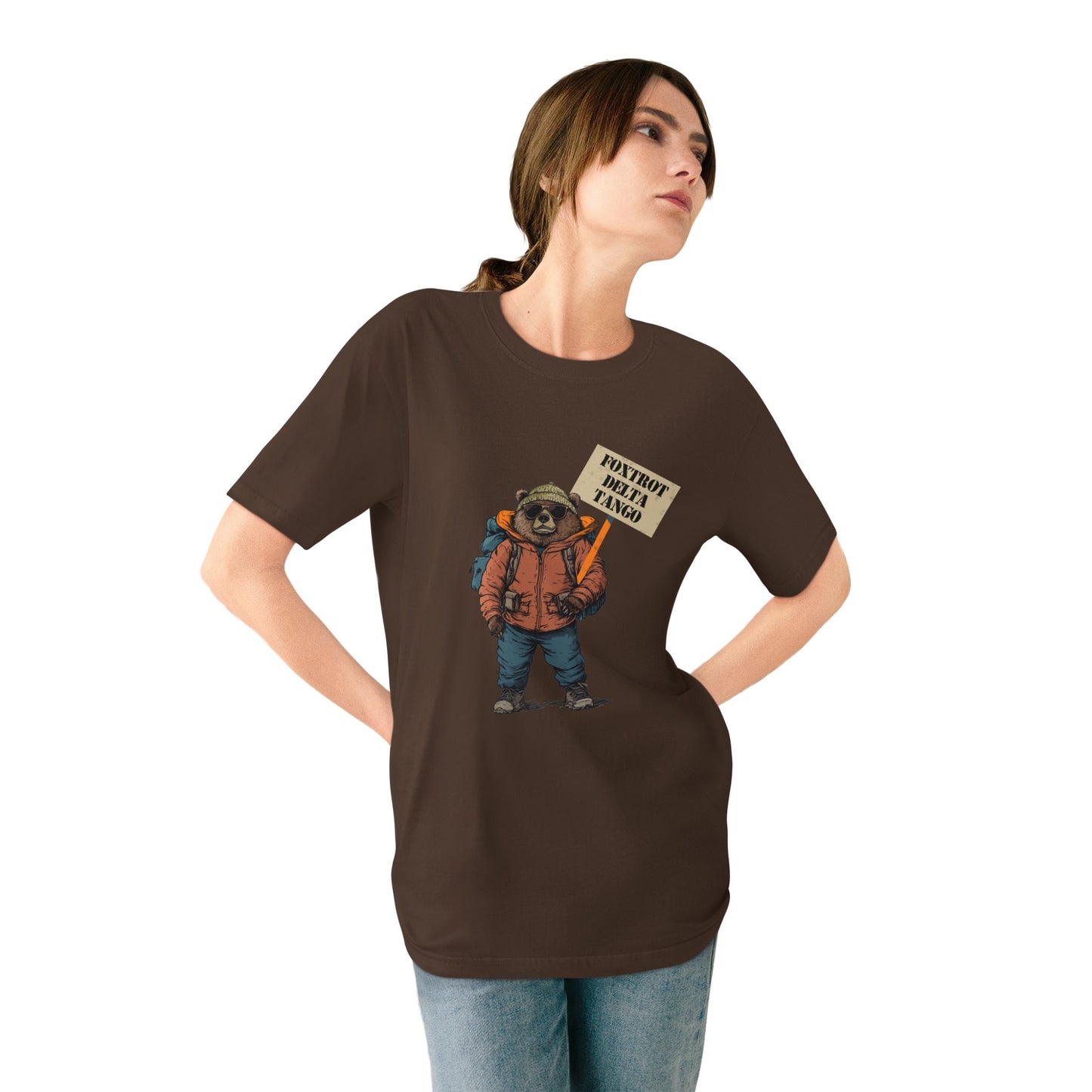 Organic Unisex Tee - Protest Parks Bear
