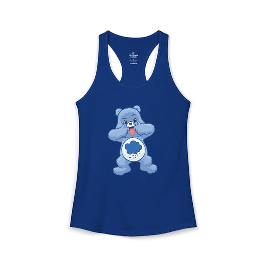 Care Bears Grumpy Bear Women's Racerback Tank