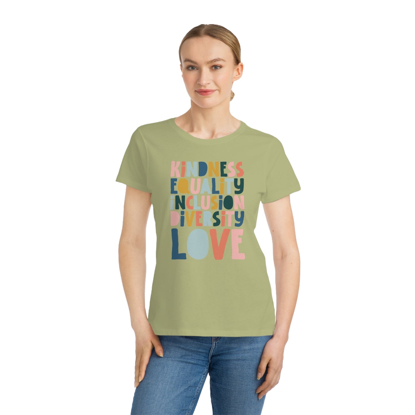 Kindness & Equality Women's Organic Tee