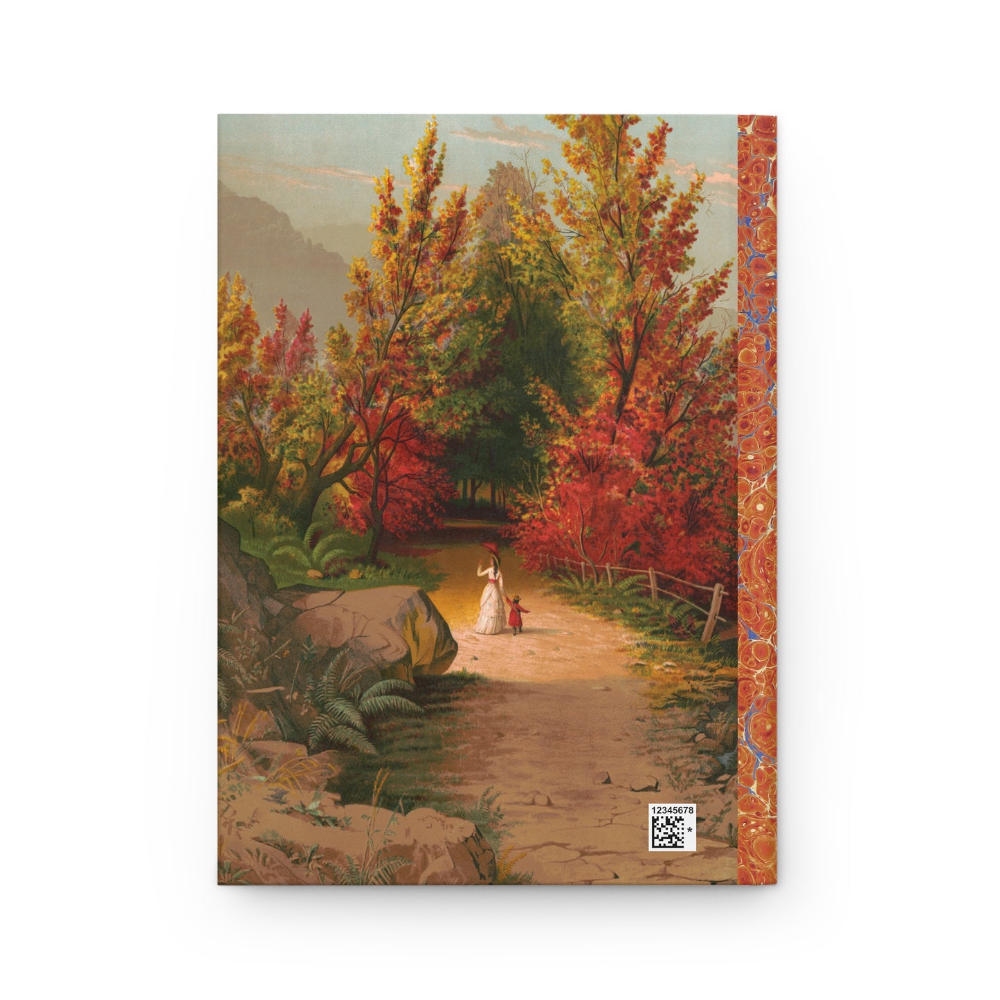 Autumn Days Hardcover Lined Journal