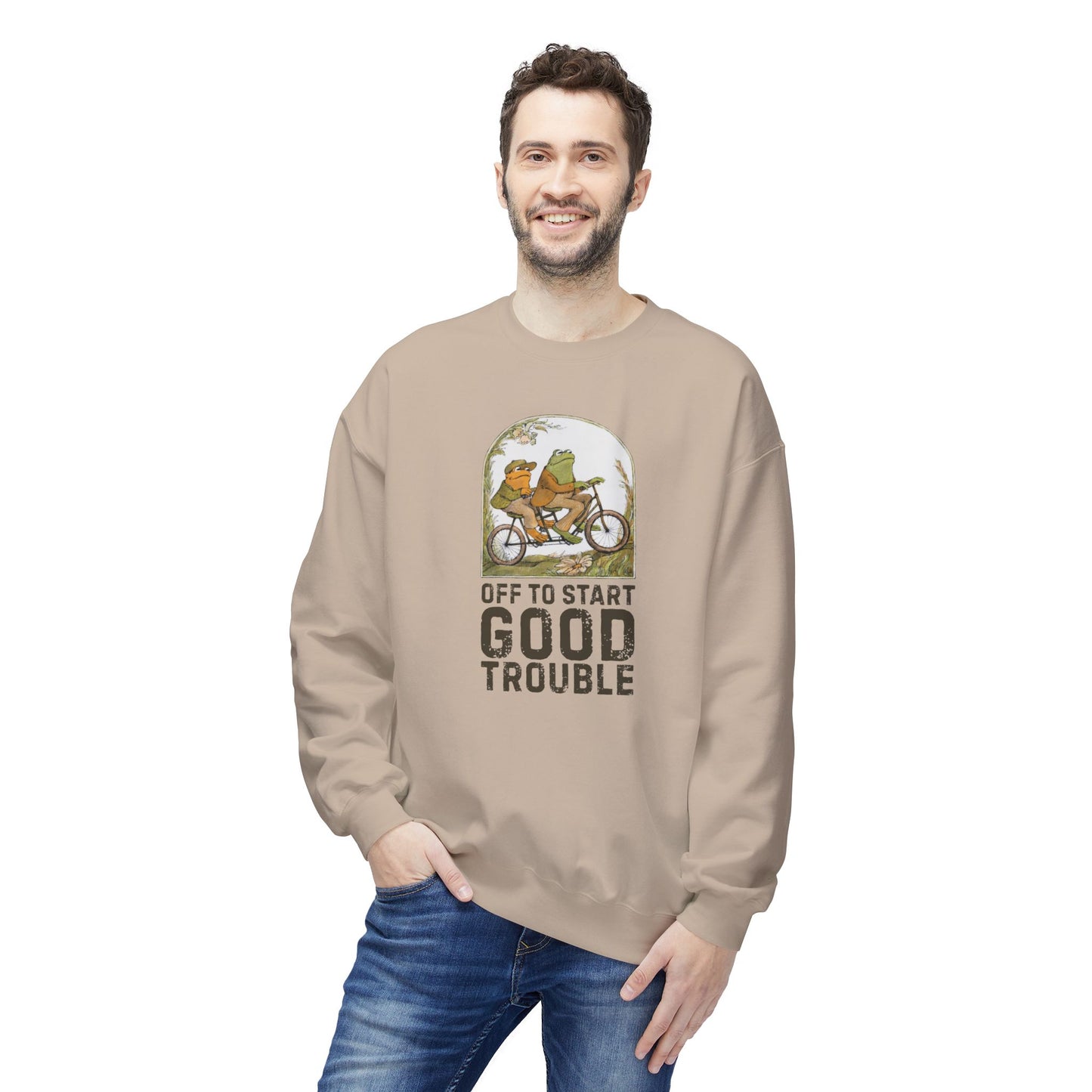 GOOD TROUBLE Protest Sweatshirt