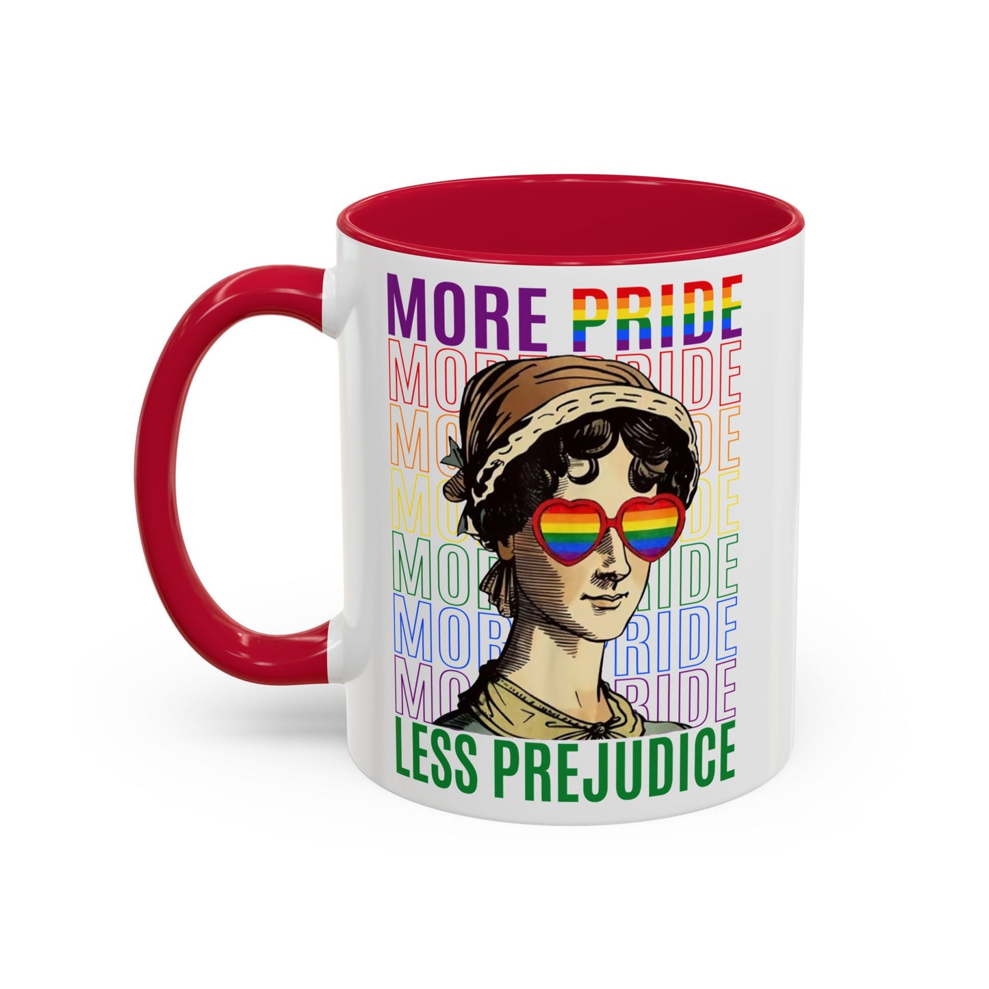 Jane Austen LGBTQ+ Ceramic Mug