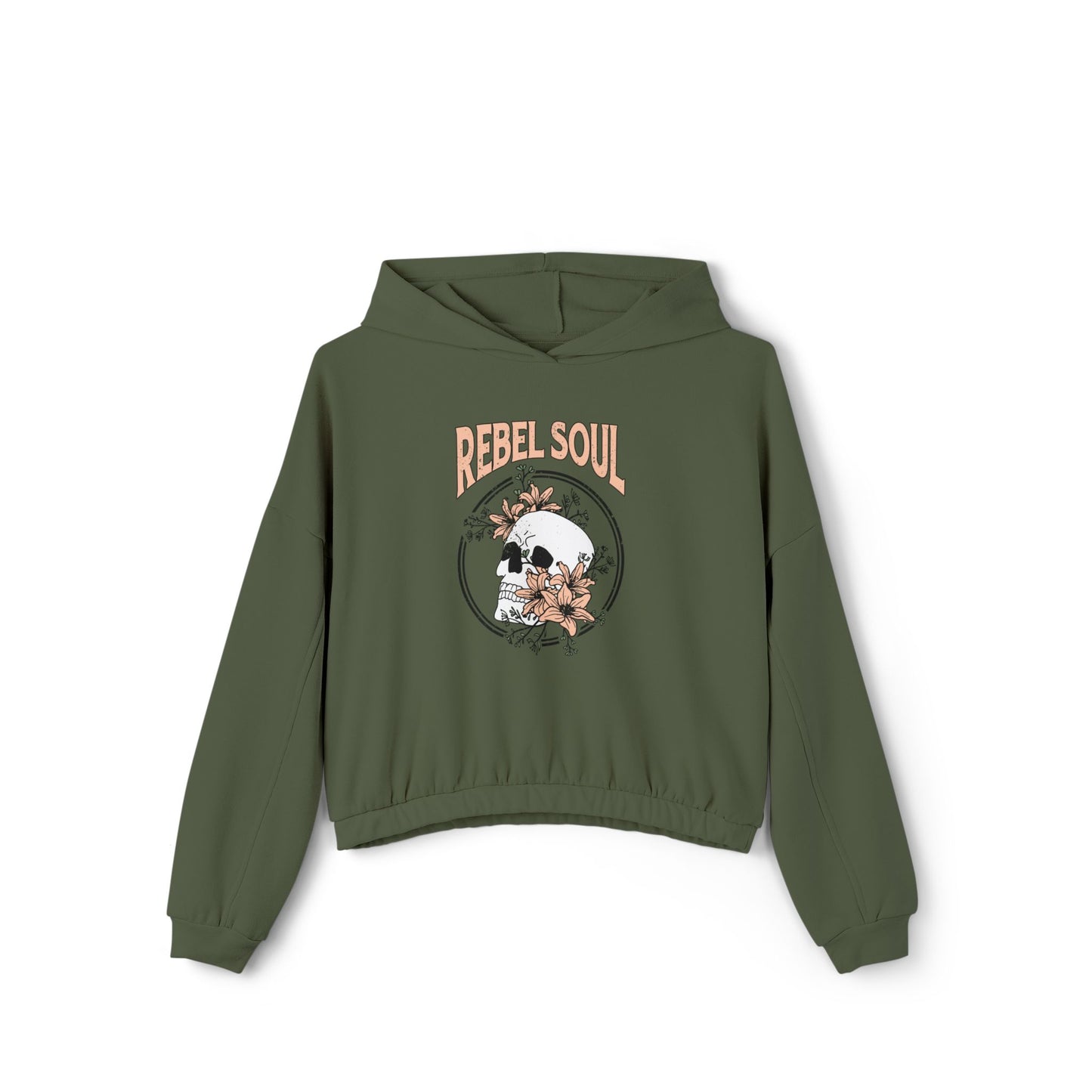 Rebel Soul Cropped Hoodie