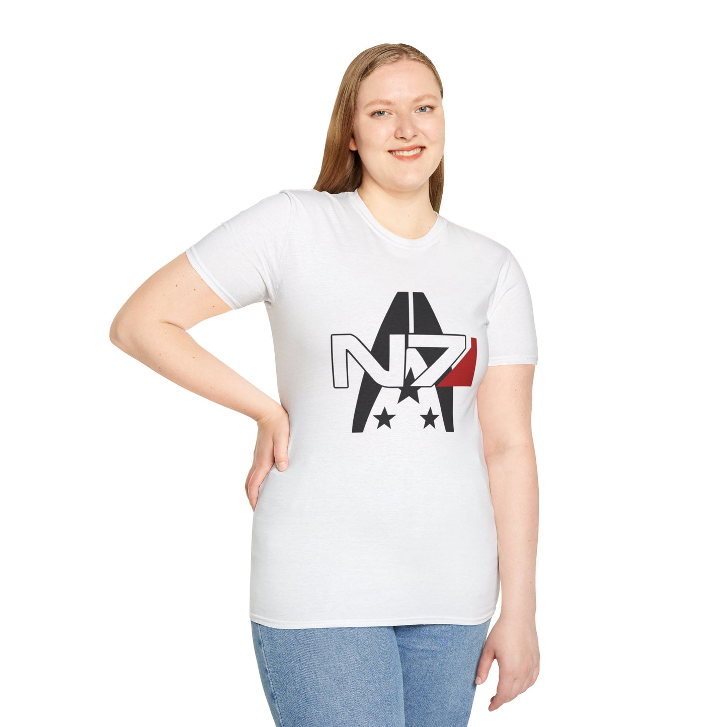 Mass Effect N7 Emblem Unisex T-Shirt - Up to 5X