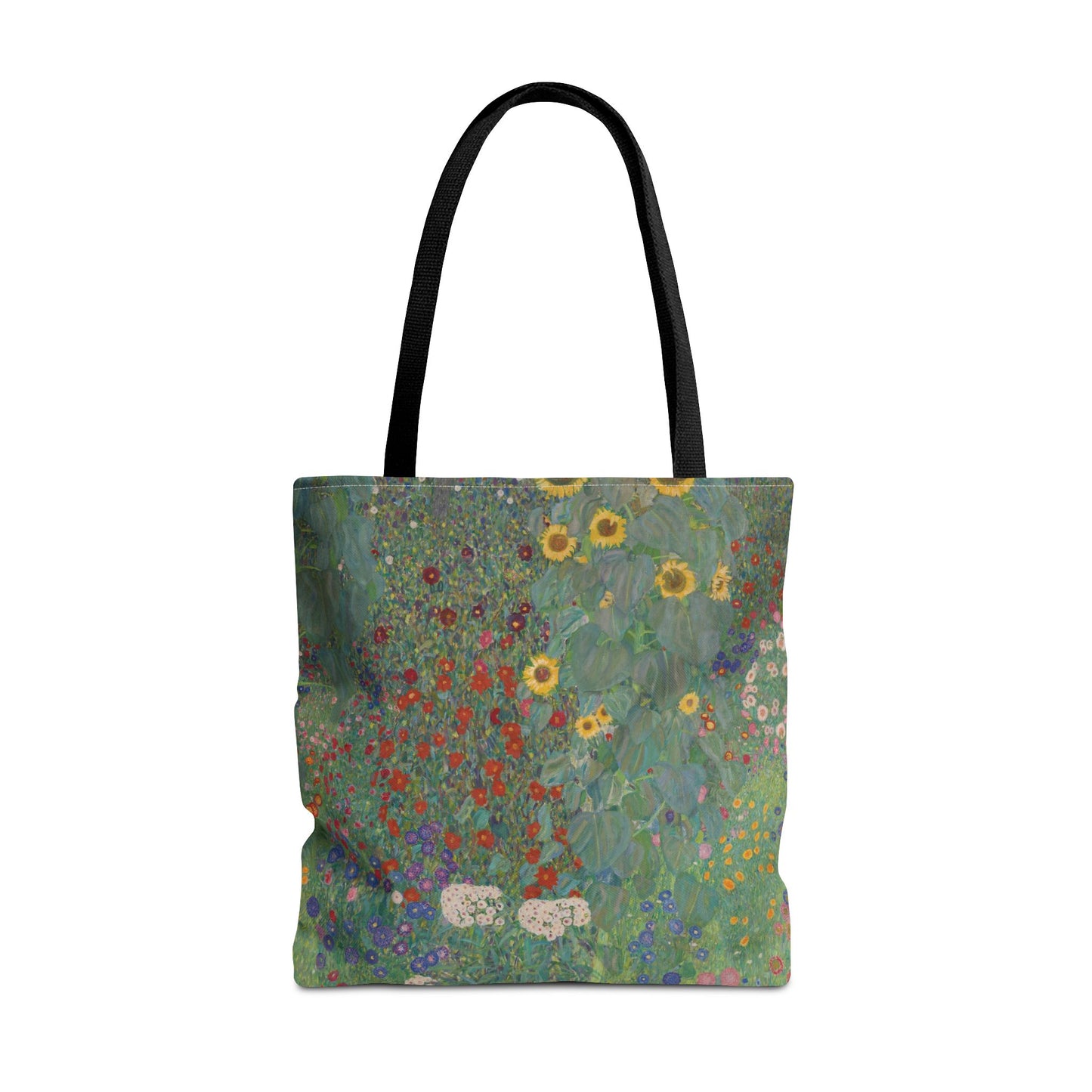 Klimt’s “Farm Garden with Sunflowers” Tote Bag