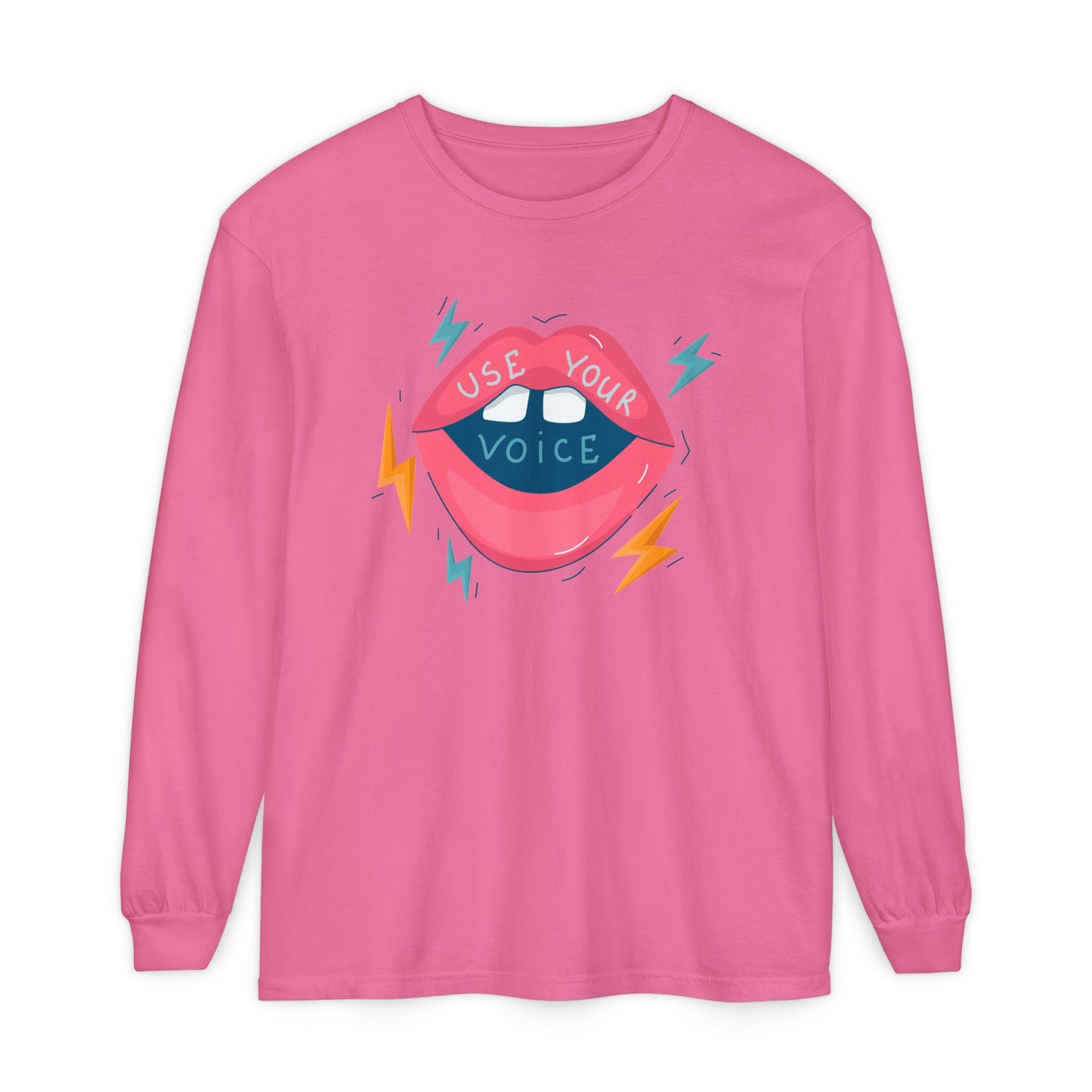 Unisex Long Sleeve Tee - “Use Your Voice…”