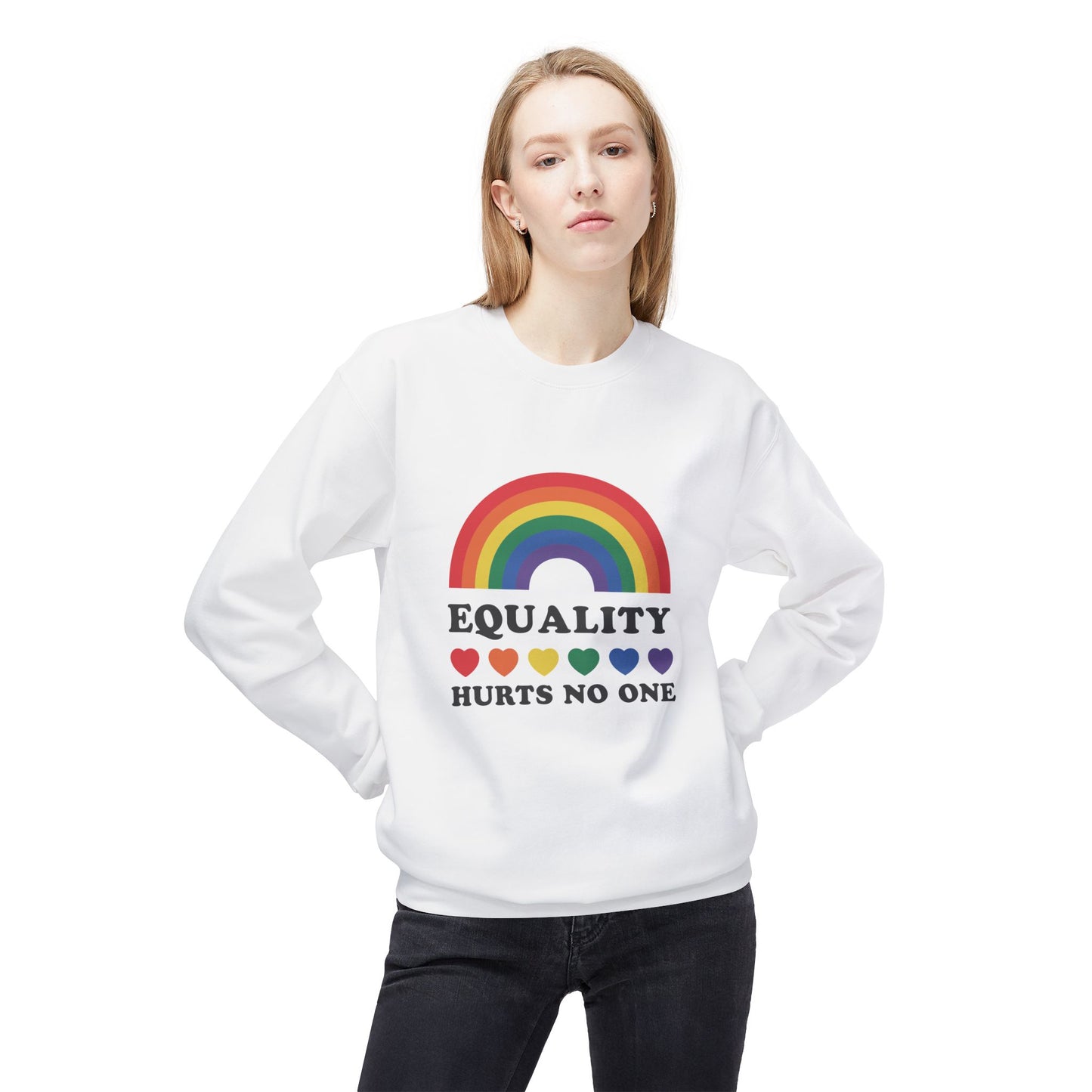 Unisex Sweatshirt - Rainbow Equality
