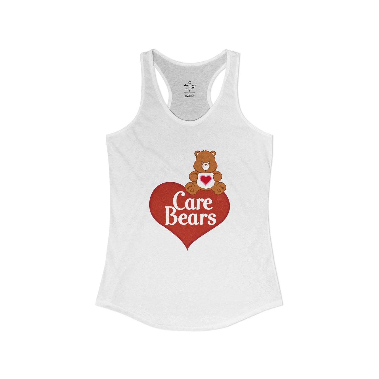 Care Bears Heart Women's Racerback Tank